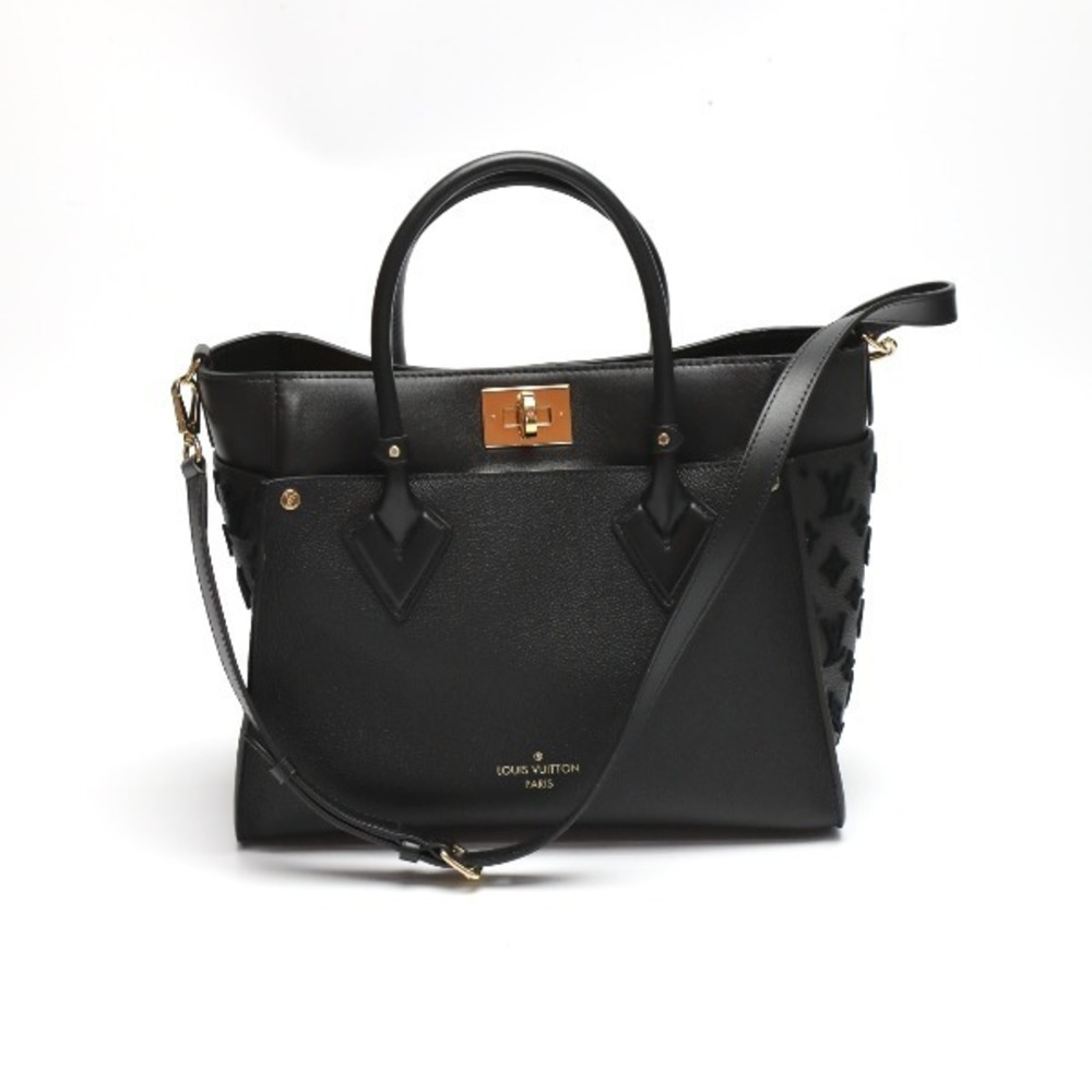Louis Vuitton On My Side MM Monogram Tuftage Shoulder Bag